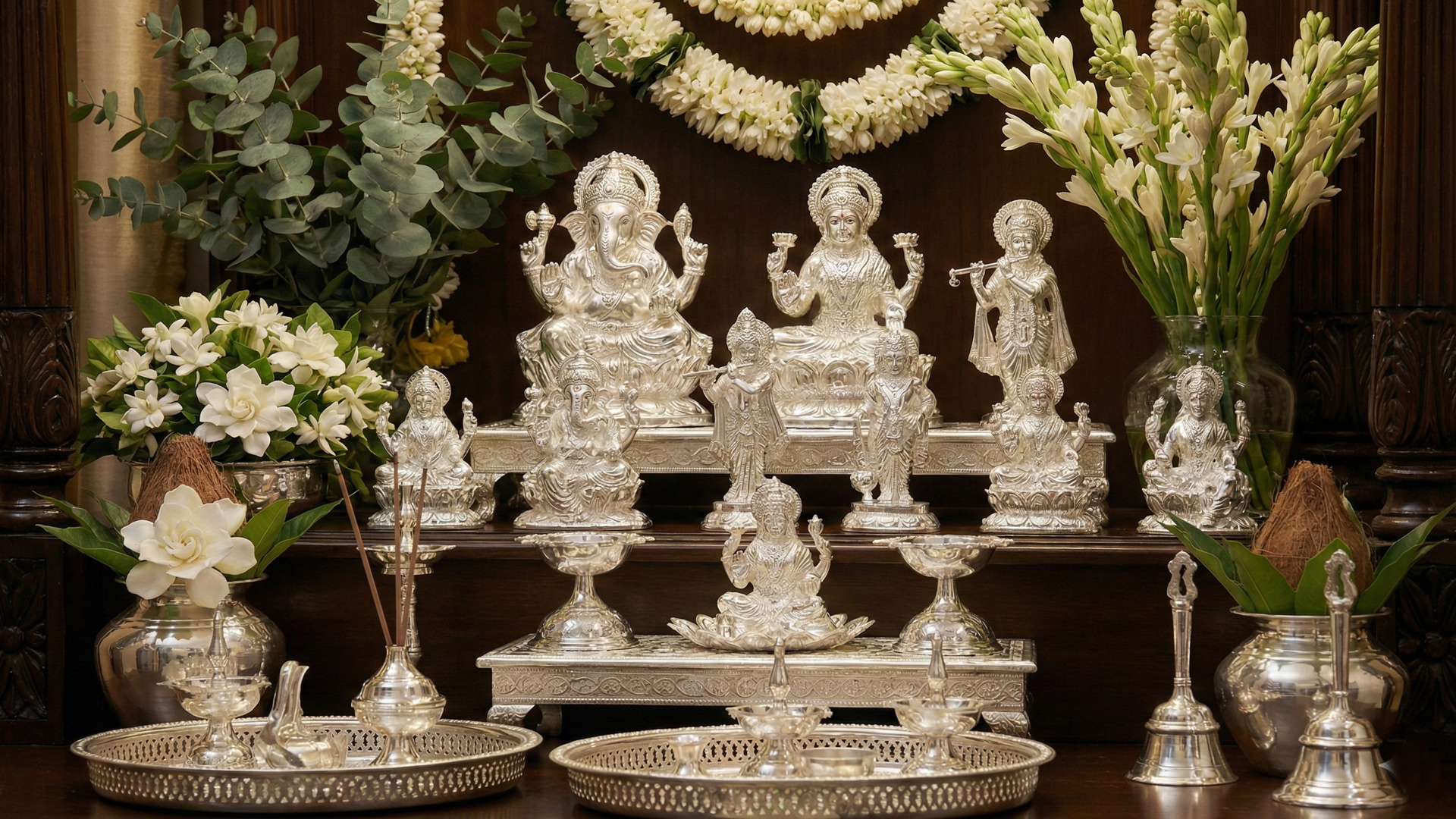 Silver God Idols